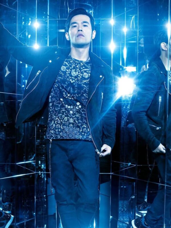 Now You See Me 2 Li Black Leather Jacket
