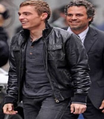 Now You See Me Dave Franco Black Leather Jacket