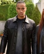 Nykeem Provo Shadowhunters Black Leather Jacket