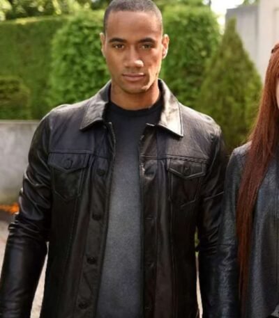 Nykeem Provo Shadowhunters Black Leather Jacket