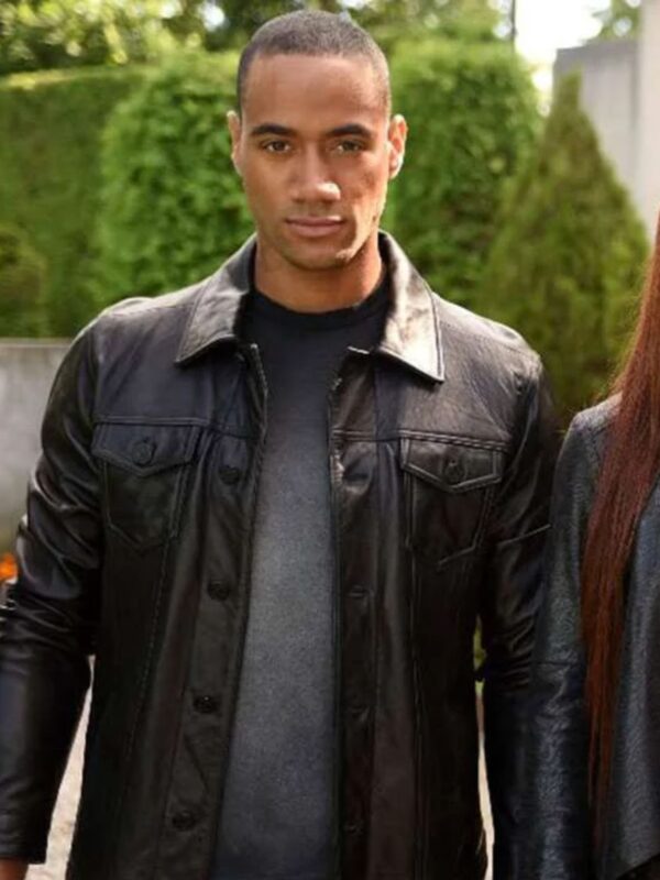 Nykeem Provo Shadowhunters Black Leather Jacket