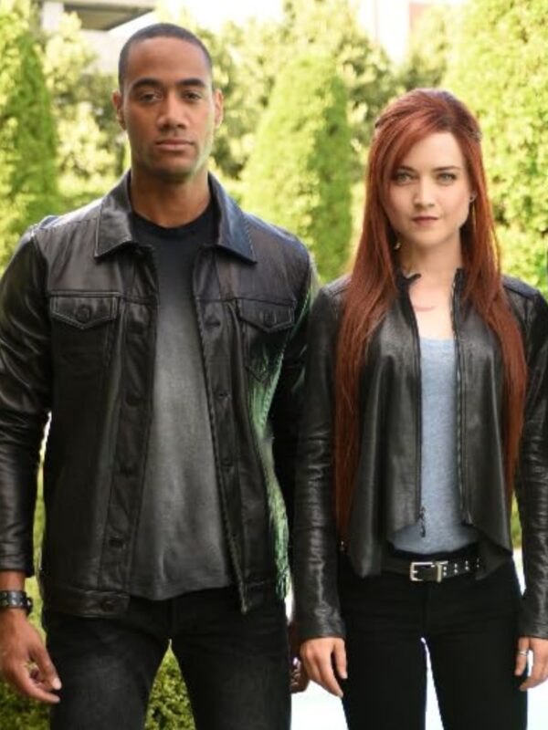 Nykeem Provo Shadowhunters Black Leather Jacket