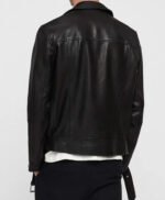 Oliver Queen Arrow Black Motorcycle Jacket