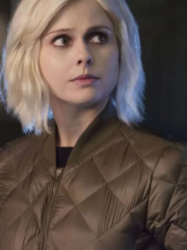 Olivia Moore Izombie Puffer Bomber Jacket