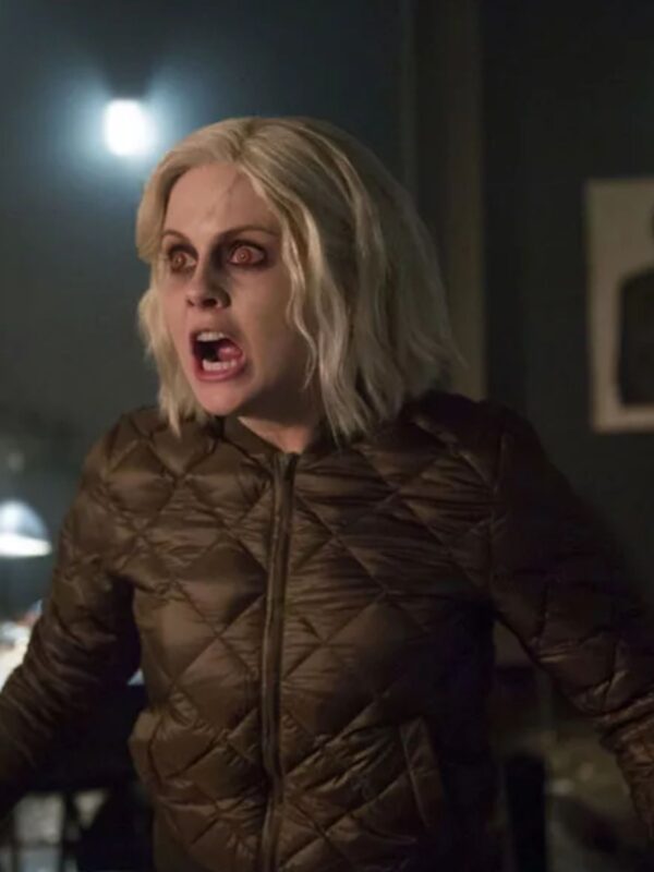 Olivia Moore Izombie Puffer Bomber Jacket
