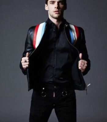 Omar Ayuso Elite Omer Shanaa Black Leather Jacket