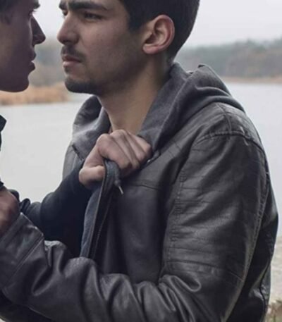 Omar Ayuso Elite Omer Shanaa Black Leather Jacket
