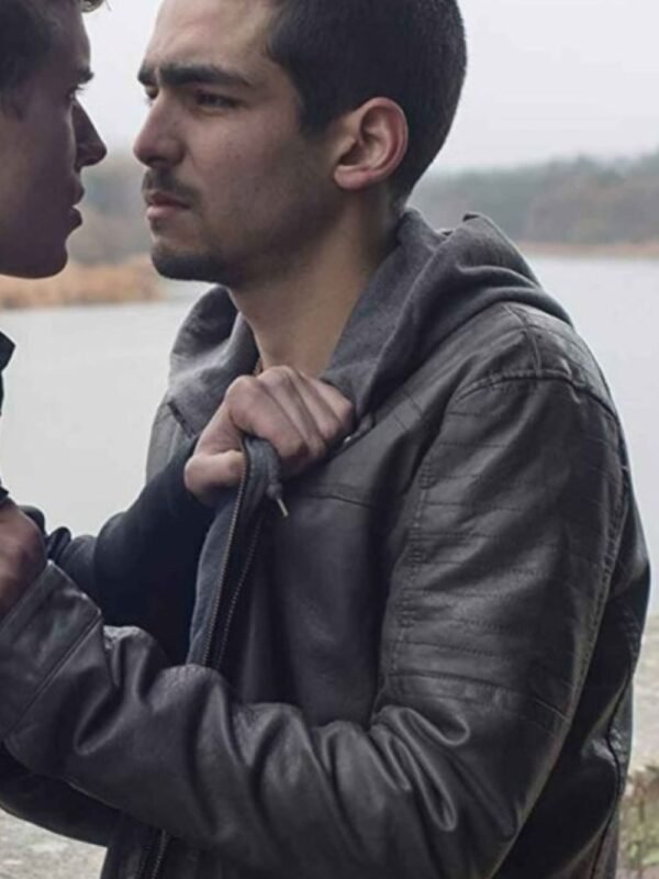 Omar Ayuso Elite Omer Shanaa Black Leather Jacket