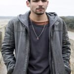 Omar Ayuso Elite Omer Shanaa Black Leather Jacket
