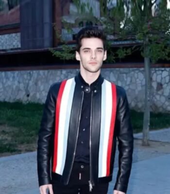 Omar Ayuso Elite Omer Shanaa Black Leather Jacket