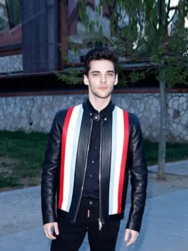 Omar Ayuso Elite Omer Shanaa Black Leather Jacket