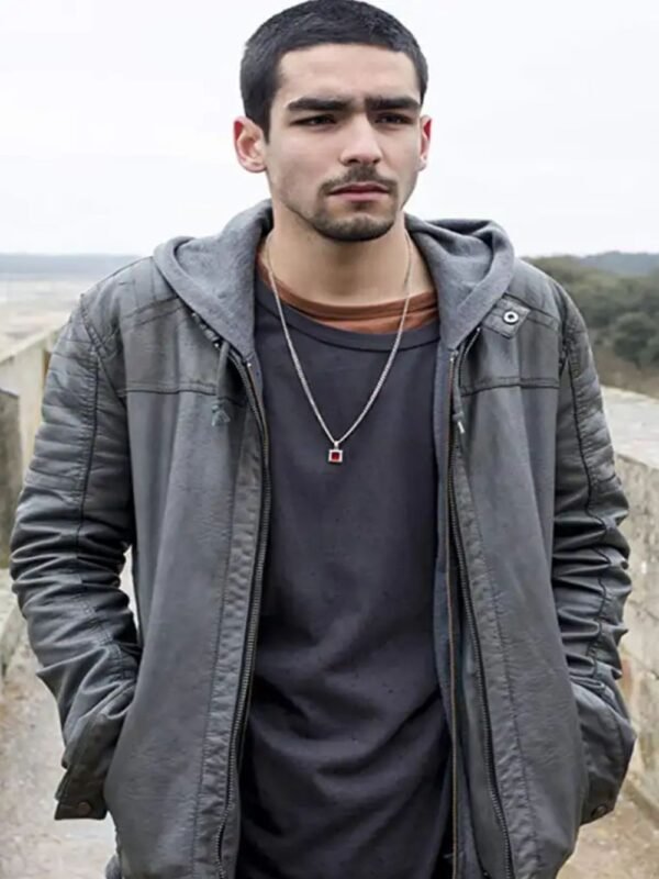 Omar Ayuso Elite Omer Shanaa Black Leather Jacket
