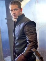 Once Upon a Time Prince Charming Brown Leather Jacket