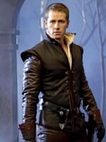 Once Upon a Time Prince Charming Brown Leather Jacket