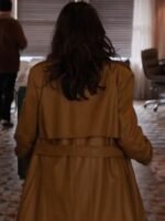 Only Murders in the Building S4 Eva Longoria Leather Coat