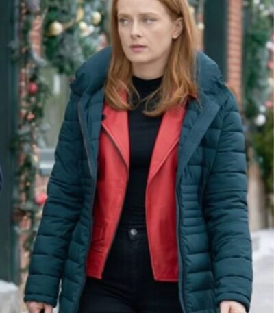 Our Christmas Mural 2023 Alex Paxton-Beesley Hooded Puffer Coat