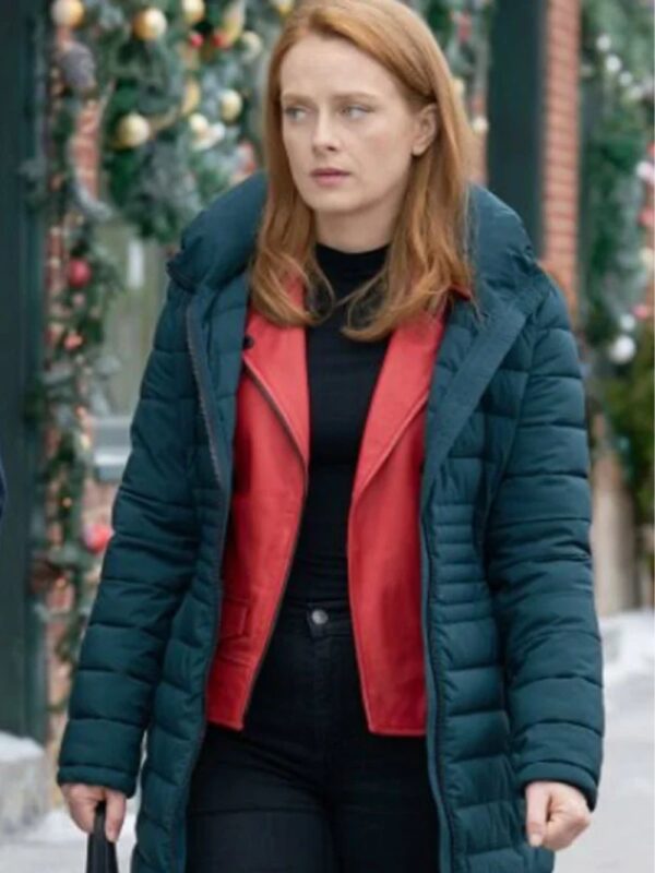 Our Christmas Mural 2023 Alex Paxton-Beesley Hooded Puffer Coat
