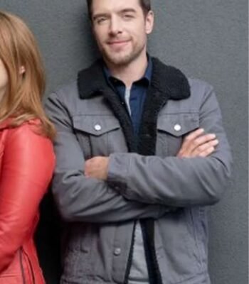 Our Christmas Mural 2023 Dan Jeannotte Grey Jacket