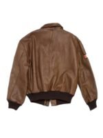 Oversized Alyssa Jessica Barden Brown Jacket