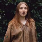 Oversized Alyssa Jessica Barden Brown Jacket