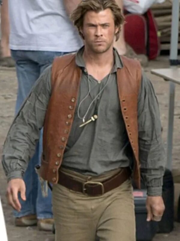 Owen Chase In The Heart of The Sea Leather Vest