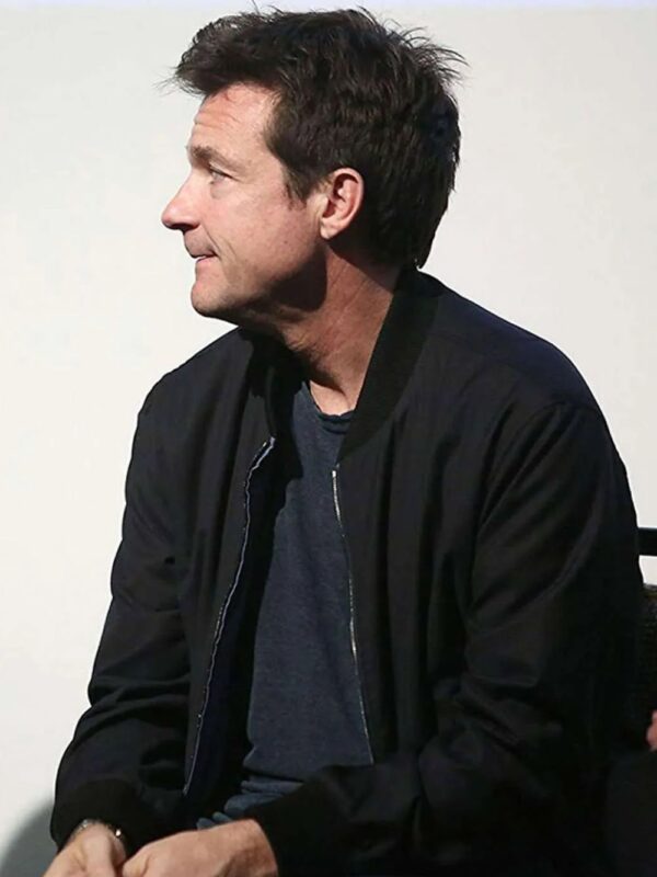 Ozark Jason Bateman Black Bomber Jacket