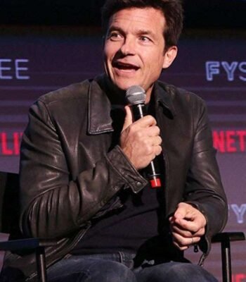 Ozark Jason Bateman FYSEE Premiere Black Leather Jacket