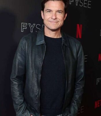 Ozark Jason Bateman FYSEE Premiere Black Leather Jacket