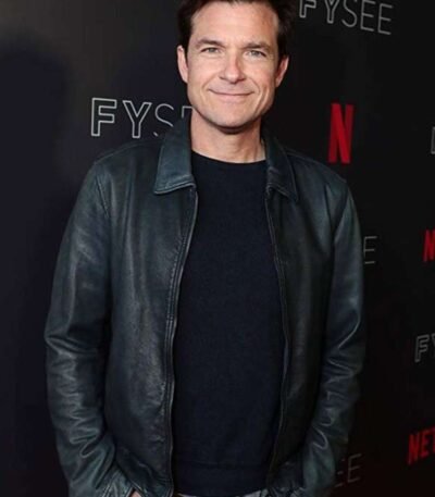 Ozark Jason Bateman FYSEE Premiere Black Leather Jacket
