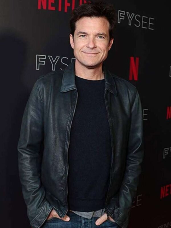 Ozark Jason Bateman FYSEE Premiere Black Leather Jacket