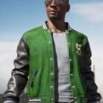 PUBG 5m Varsity Leather Jacket