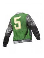 PUBG 5m Varsity Leather Jacket