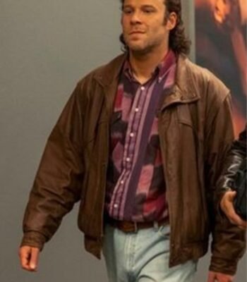 Pam and Tommy Rand Brown Leather Jacket