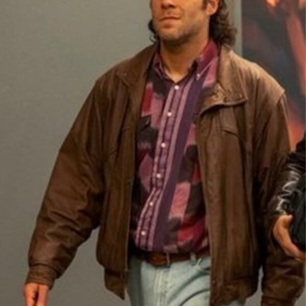 Pam and Tommy Rand Brown Leather Jacket