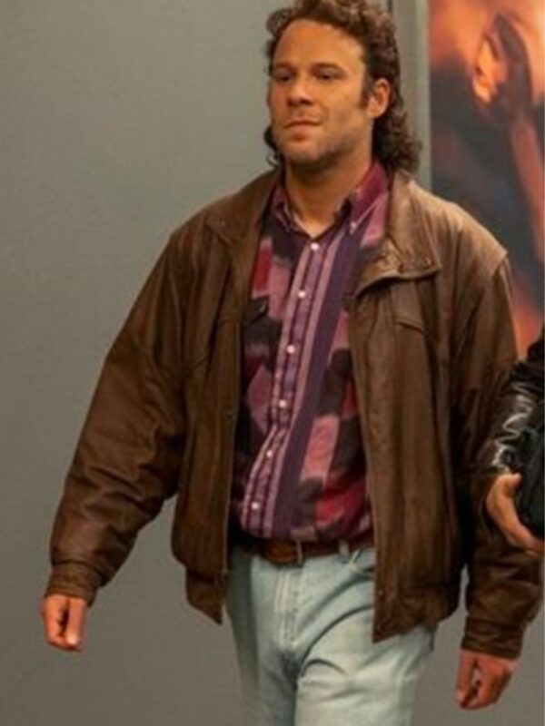 Pam and Tommy Rand Brown Leather Jacket