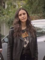 Parker McDermott The Out Laws 2023 Black Leather Jacket