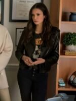 Parker McDermott The Out Laws 2023 Black Leather Jacket