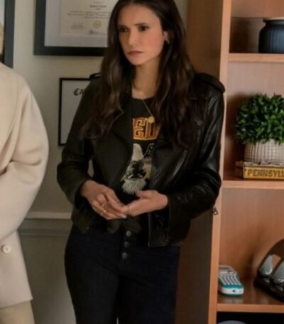 Parker McDermott The Out Laws 2023 Black Leather Jacket