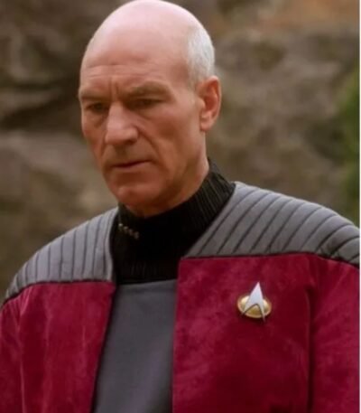 Patrick Stewart Star Trek The Next Generation Jacket
