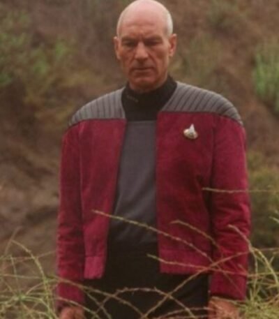Patrick Stewart Star Trek The Next Generation Jacket