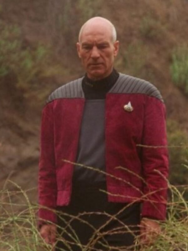 Patrick Stewart Star Trek The Next Generation Jacket