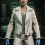 Payday 3 Pearl White Biker Jacket