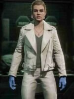 Payday 3 Pearl White Biker Jacket