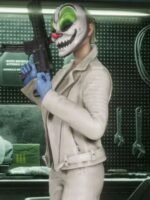 Payday 3 Pearl White Biker Jacket