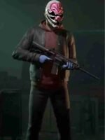 Payday Hoxton Cosplay Brown Leather Jacket