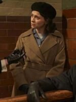 Peaky Blinders Captain Swing Brown Belted Coat