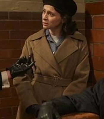 Peaky Blinders Captain Swing Brown Belted Coat