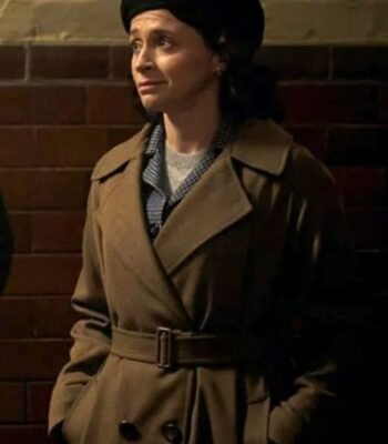Peaky Blinders Captain Swing Brown Belted Coat