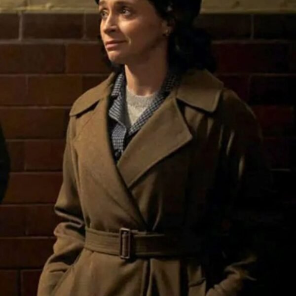 Peaky Blinders Captain Swing Brown Belted Coat