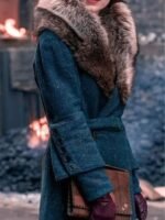 Peaky Blinders S5 Ada Shelby Fur Collar Long Coat
